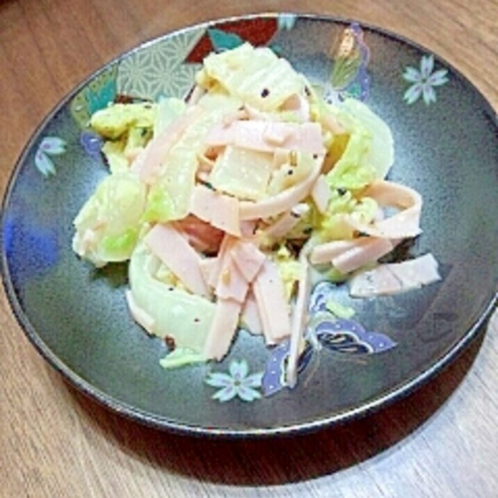白菜消費!白菜サラダ